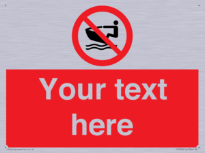 Custom No personal water craft